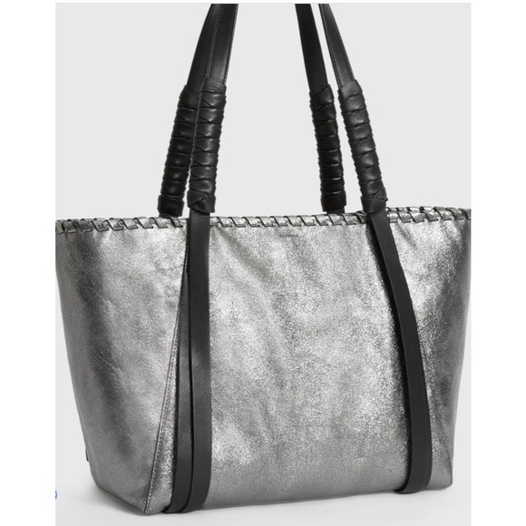 All Saints Handbags - Allsaints Miki Lea Leather East West Tote Bag